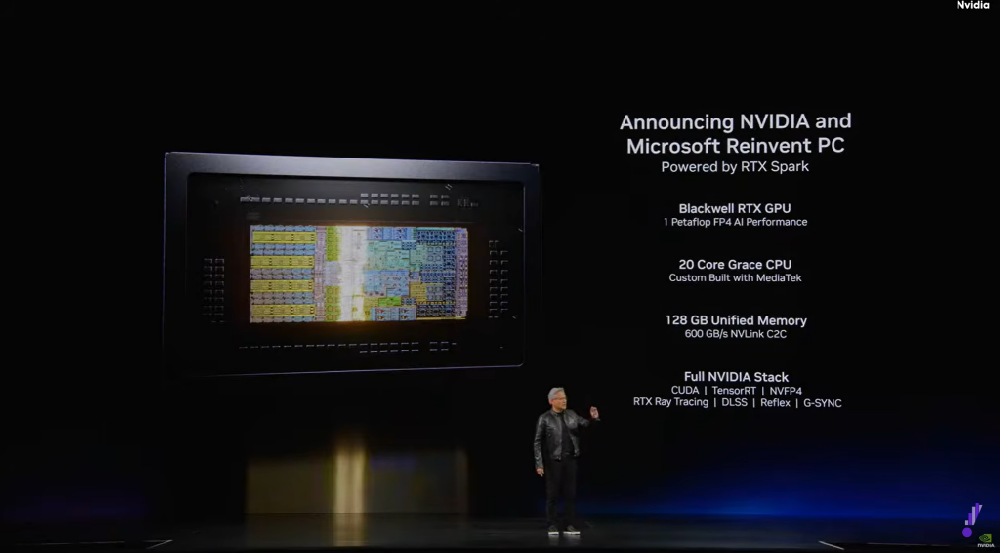 NVIDIA 发布 RTX Spark 超级芯片，黄仁勋重塑笔记本电脑市场